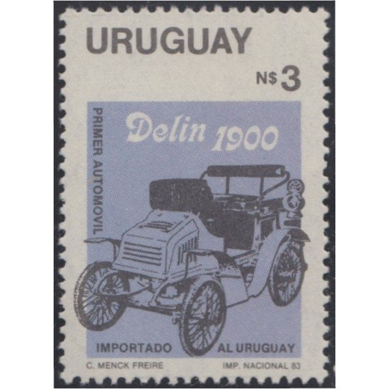 Uruguay 1127 1983 1er automóvil importado en Uruguay MNH Uruguay 1127 1983 1er automóvil importado en Uruguay MNH