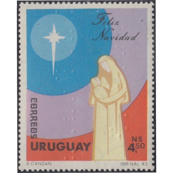 Uruguay 1135 1983 Centenario de la muerte del general Giuseppe Garibaldi MNH Uruguay 1135 1983 Centenario de la muerte del general Giuseppe Garibaldi MNH