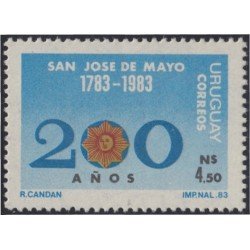Uruguay 1144 1984 Bicentenario de la fundación de la Villa de San José de Mayo MNH Uruguay 1144 1984 Bicentenario de la fundación de la Villa de San José de Mayo MNH