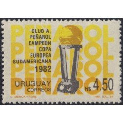 Uruguay 1150 1984 Club A. Penarol Campeón Copa Europea Sudamericana MNH Uruguay 1150 1984 Club A. Penarol Campeón Copa Europea Sudamericana MNH