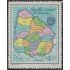 Uruguay 1151 1984 Mapa de Uruguay MNH