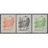 Uruguay 1164/66 1985 Serie Antigua Retrato de José Artigas MNH