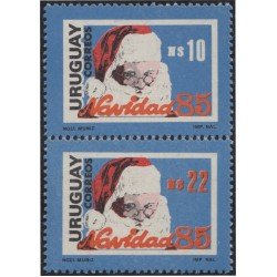 Uruguay 1170/71 1985 Navidad Chritsmas MNH Uruguay 1170/71 1985 Navidad Chritsmas MNH