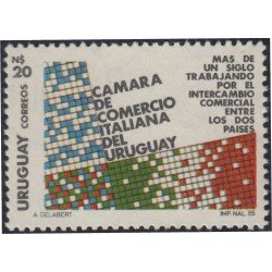 Uruguay 1179 1986 Cámara de comercio italiana del Uruguay MNH Uruguay 1179 1986 Cámara de comercio italiana del Uruguay MNH
