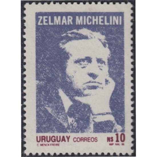 Uruguay 1194 1986 Homenaje a Zelmar Michelini MNH Uruguay 1194 1986 Homenaje a Zelmar Michelini MNH