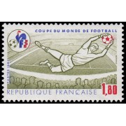 France Francia 2209 1982 Copa del mundo de fútbol MNH France Francia 2209 1982 Copa del mundo de fútbol MNH