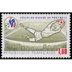 France Francia 2209 1982 Copa del mundo de fútbol MNH