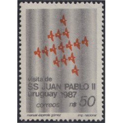 Uruguay 1207 1987 Visita de SS Juan Pablo II MNH Uruguay 1207 1987 Visita de SS Juan Pablo II MNH