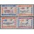 Uruguay 1217/20 1987 Plunas línea aérea uruguaya MNH