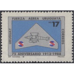 Uruguay 1231 198775º Aniversario de las fuerzas aéreas MNH Uruguay 1231 198775º Aniversario de las fuerzas aéreas MNH