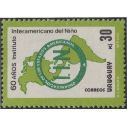 Uruguay 1232 1988 60º Aniversario del Instituto Interamericano del niño MNH Uruguay 1232 1988 60º Aniversario del Instituto Interamericano del niño MNH