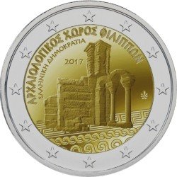 Grecia 2017 2 € euros conmemorativos Yacimiento Filipos Grecia 2017 2 € euros conmemorativos Yacimiento Filipos