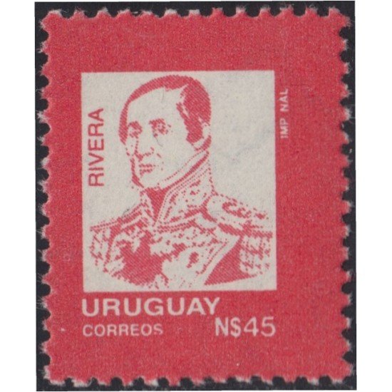 Uruguay 1259 1988 Serie Antigua Rivera MNH
