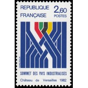 France Francia 2214 1982 Cumbre de paises industrializados MNH France Francia 2214 1982 Cumbre de paises industrializados MNH