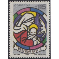 Uruguay 1265 1988 Navidad Chritsmas MNH Uruguay 1265 1988 Navidad Chritsmas MNH