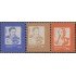 Uruguay 1270/72 1989 Serie Antigua Oribe y Lavalleja MNH