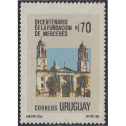 Uruguay 1298 1989 Bicentenario de la fundación de Mercedes MNH Uruguay 1298 1989 Bicentenario de la fundación de Mercedes MNH