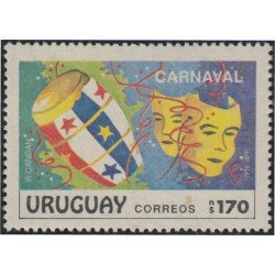 Uruguay 1343 1990 Carnaval MNH Uruguay 1343 1990 Carnaval MNH