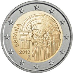 España 2018 2 € euros conmemorativos Santiago de Compostela España 2018 2 € euros conmemorativos Santiago de Compostela
