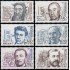 MED France Francia 2225/30 1982 Personajes célebres MNH