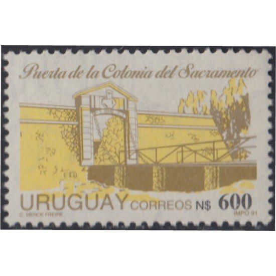 Uruguay 1358A 1991 Puerta de la colonia de Sacramento MNH Uruguay 1358A 1991 Puerta de la colonia de Sacramento MNH