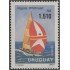 Uruguay 1365 1991 Regata Whitbread Velero en curso MNH