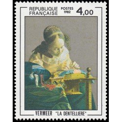France Francia 2231 1982 Serie artística Johannes Vermeer MNH
