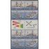 Uruguay 1375a/78a 1991 Centro de estudios históricos navales y marítimos barcos ships MNH