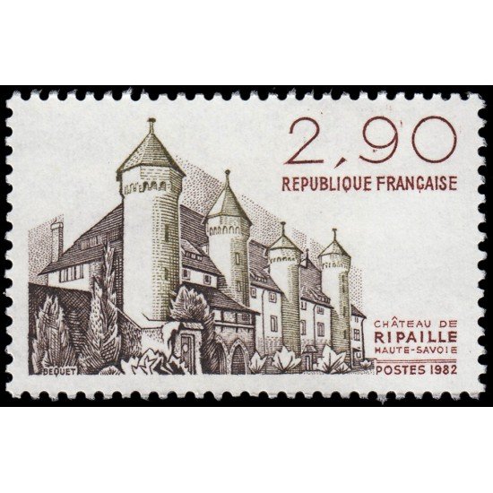 France Francia 2232 1982 Serie turística MNH