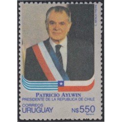 Uruguay 1396 1991 Homenaje a Patricio Aylwin MNH