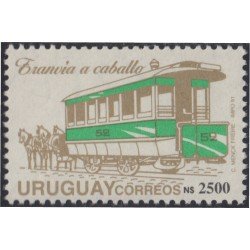 Uruguay 1397 1991 Tranvía a caballo MNH