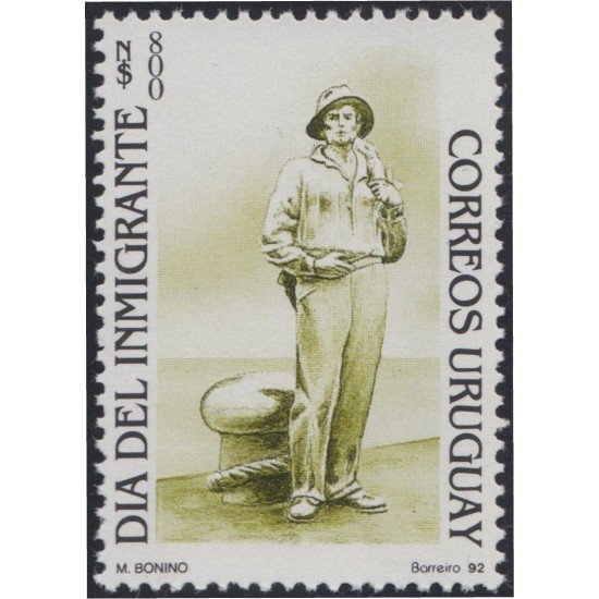 Uruguay 1421 1992 Día de la inmigración MNH Uruguay 1421 1992 Día de la inmigración MNH