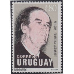 Uruguay 1428 1993 Homenaje a Wilson Ferreira Aldunate MNH
