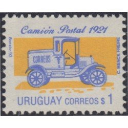 Uruguay 1429 1993 Serie Antigua Camión Postal MNH