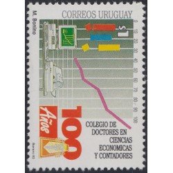 Uruguay 1430 1993 Centenario de Coledio de Doctores en Ciencias Económicas y Expertos Contables MNH