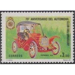 Uruguay 1435 1993 75º Aniversario del Club automovilístico de Uruguay coche antiguo MNH