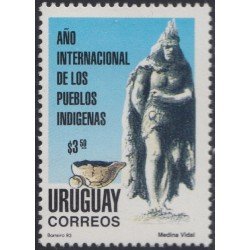 Uruguay 1446 1993 Año Internacional de los pueblos indígenas MNH