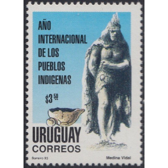 Uruguay 1446 1993 Año Internacional de los pueblos indígenas MNH Uruguay 1446 1993 Año Internacional de los pueblos indígenas MNH