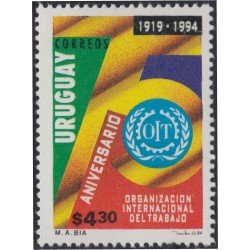 Uruguay 1469 1994 75º Aniversario de la Organización Internacional de Trabajo MNH