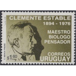 Uruguay 1471 1994 Centenario del nacimiento de Clemente Estable MNH
