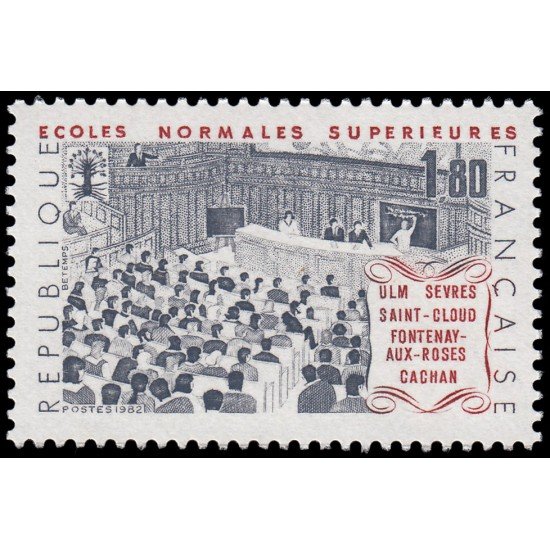France Francia 2237 1982 Escuelas normales superiores MNH