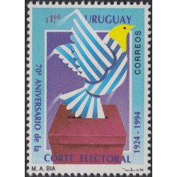 Uruguay 1472 1994 75º Aniversario de la Corte Electoral MNH