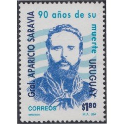 Uruguay 1477 1994 General Aparicio Saravia MNH