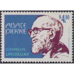 Uruguay 1481 1994 Homenaje a Abate Pierre MNH