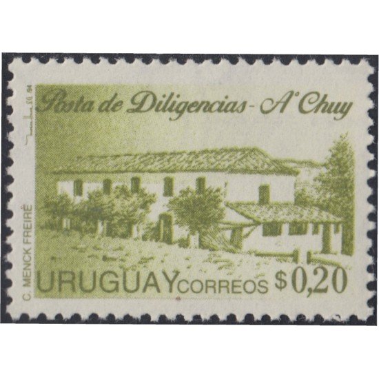 Uruguay 1496 1994 Posta de diligencias A´Chuy MNH Uruguay 1496 1994 Posta de diligencias A´Chuy MNH