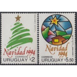 Uruguay 1499AB 1994 Navidad Chritsmas MNH Uruguay 1499AB 1994 Navidad Chritsmas MNH