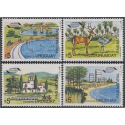 Uruguay 1502/05 1995 Turismo País Natural MNH Uruguay 1502/05 1995 Turismo País Natural MNH
