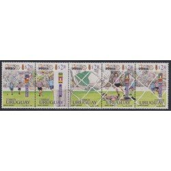 Uruguay 1509/13 1995 Copa de América de Fútbol MNH Uruguay 1509/13 1995 Copa de América de Fútbol MNH