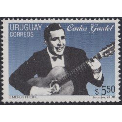 Uruguay 1520 1995 Homenaje a Carlos Gardel MNH Uruguay 1520 1995 Homenaje a Carlos Gardel MNH