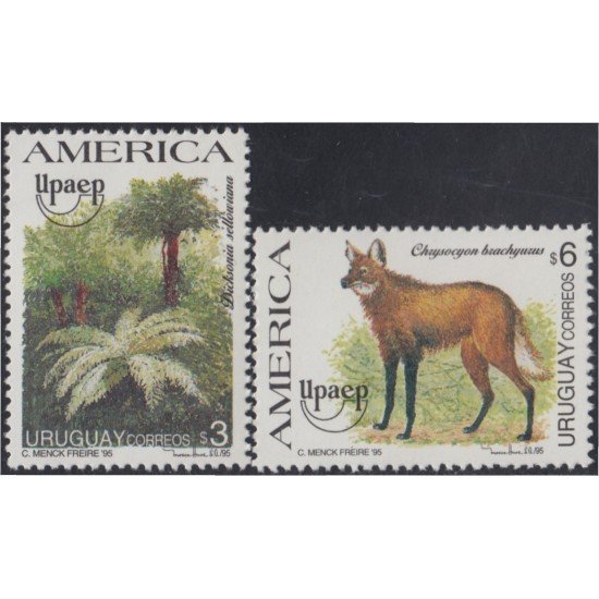 Uruguay 1528/29 1995 América UPAEP MNH Uruguay 1528/29 1995 América UPAEP MNH